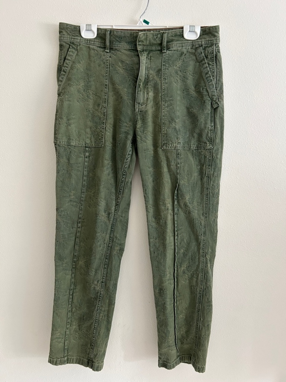 Anthropologie Wanderer Pants Olive Green 30